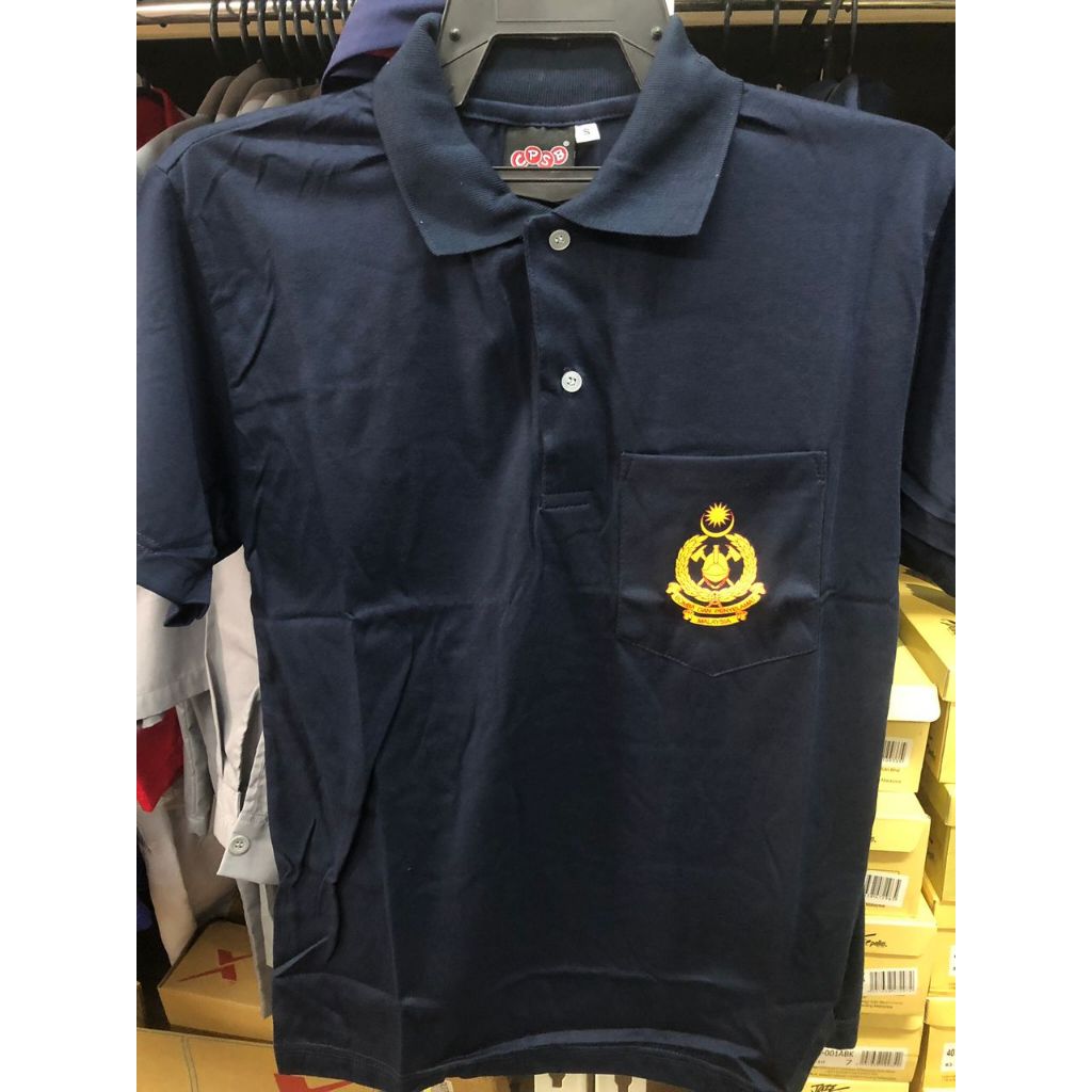 UNIFORM SEKOLAH TSHIRT KOKURIKULUM UNIFORM KADET BOMBA | Shopee Malaysia