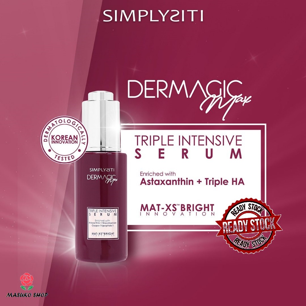 SimplySiti Dermagic Max Triple Intensive Serum | Shopee Malaysia