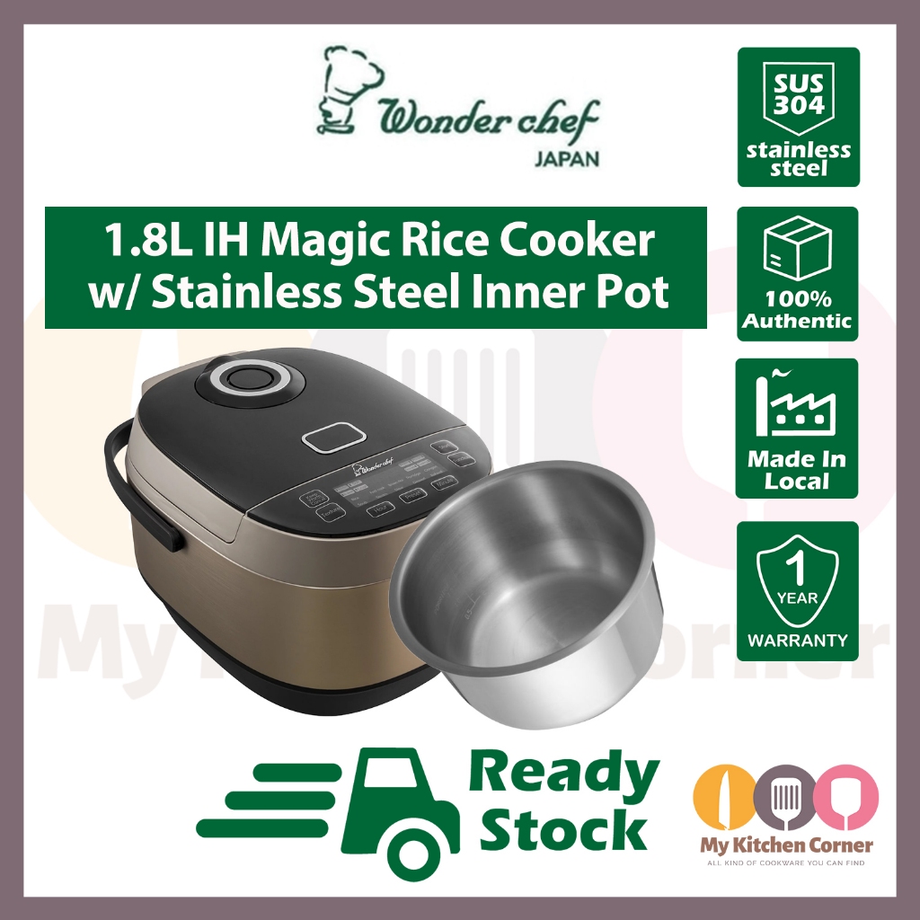 Wonderchef rice best sale cooker 1.8 litre