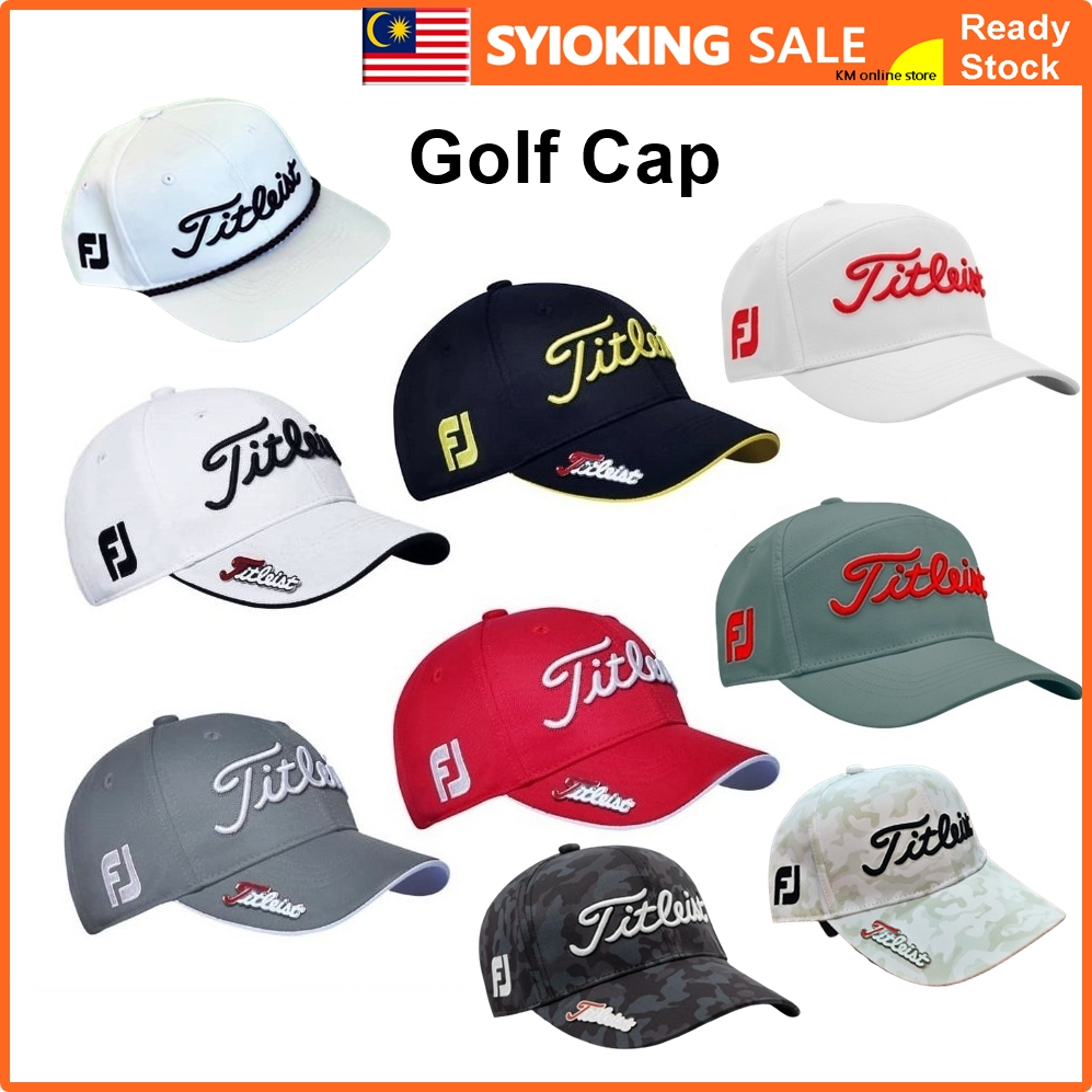 Branded golf caps on sale