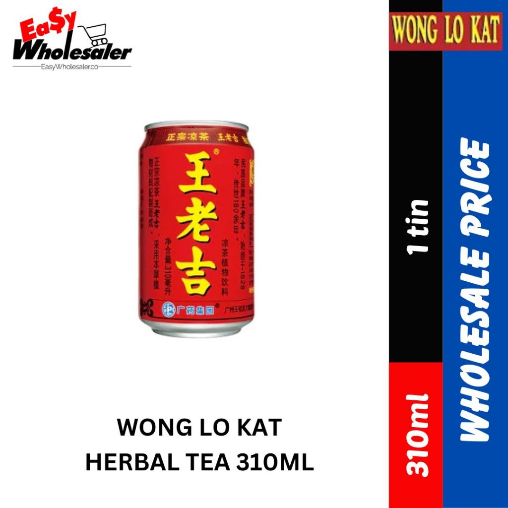 WHOLESALE PRICE !!! WONG LO KAT Herbal Tea 310ML / 500ML Shopee Malaysia