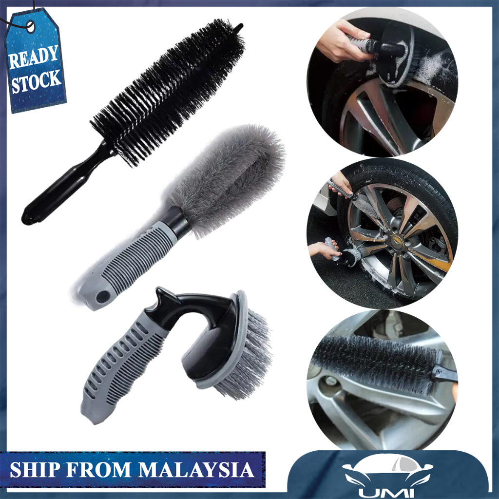 Car Cleaning Brush Car Wash Wheel Brush Detailing Washing Tool Tyre ...