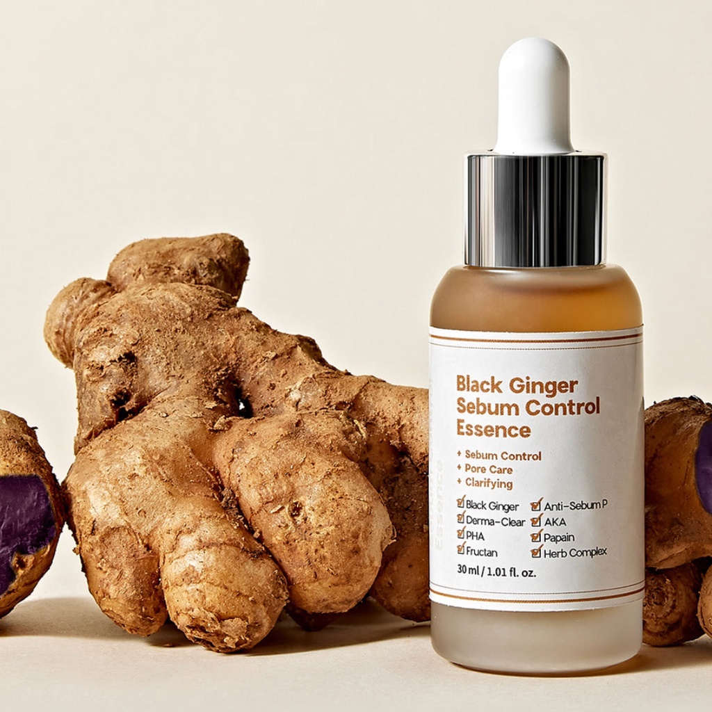 【现货】Sungboon Editor Black Ginger Sebum Control Essence 30ml 黑姜皮脂调节精华 ...