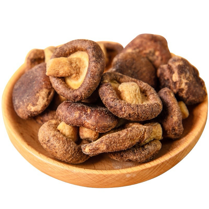 Freeze Dried Shiitake Mushroom Chips Vegetable Chip香菇蔬果干Snek Cendawan