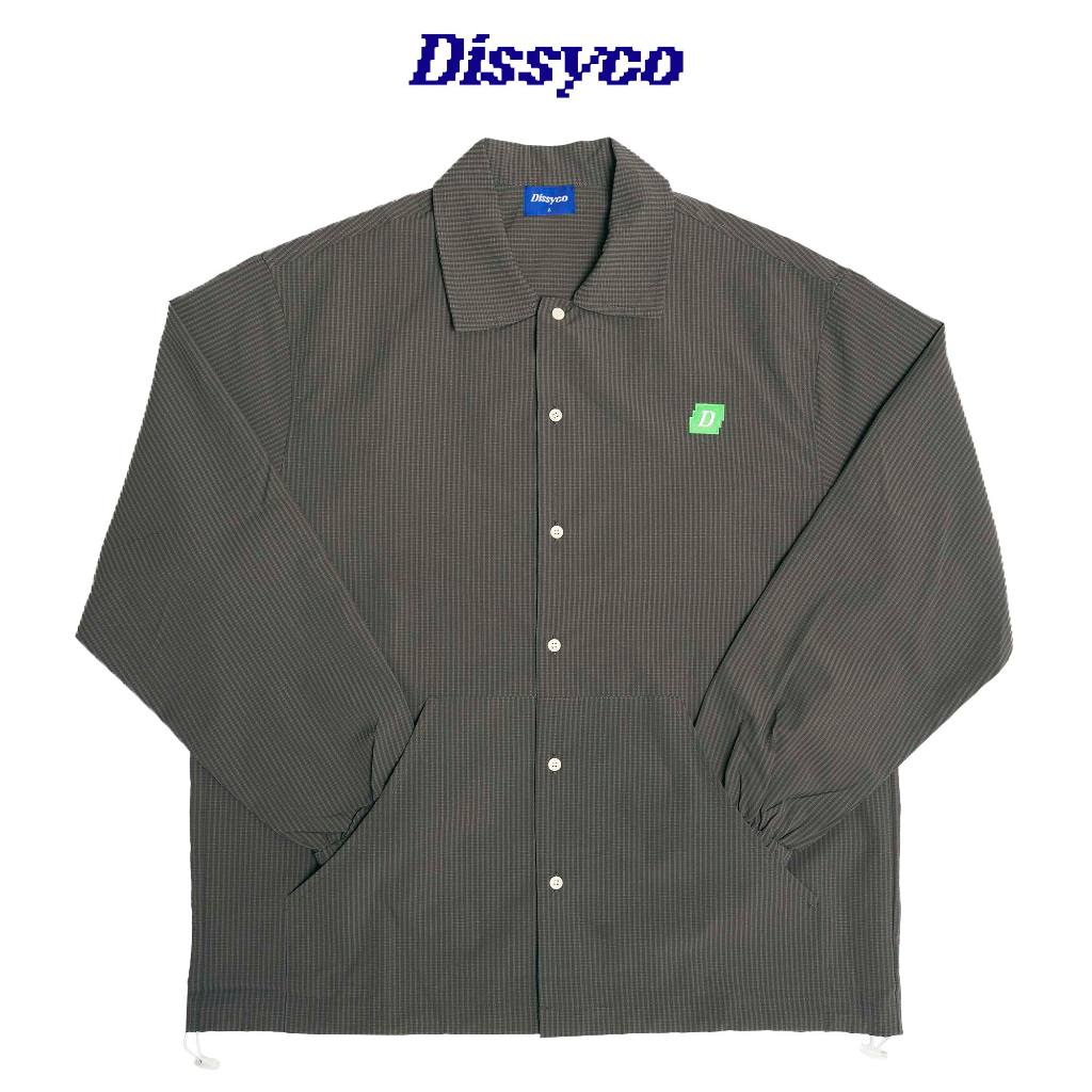 Dissyco JADE SHIRT JACKET (GREY) | Shopee Malaysia