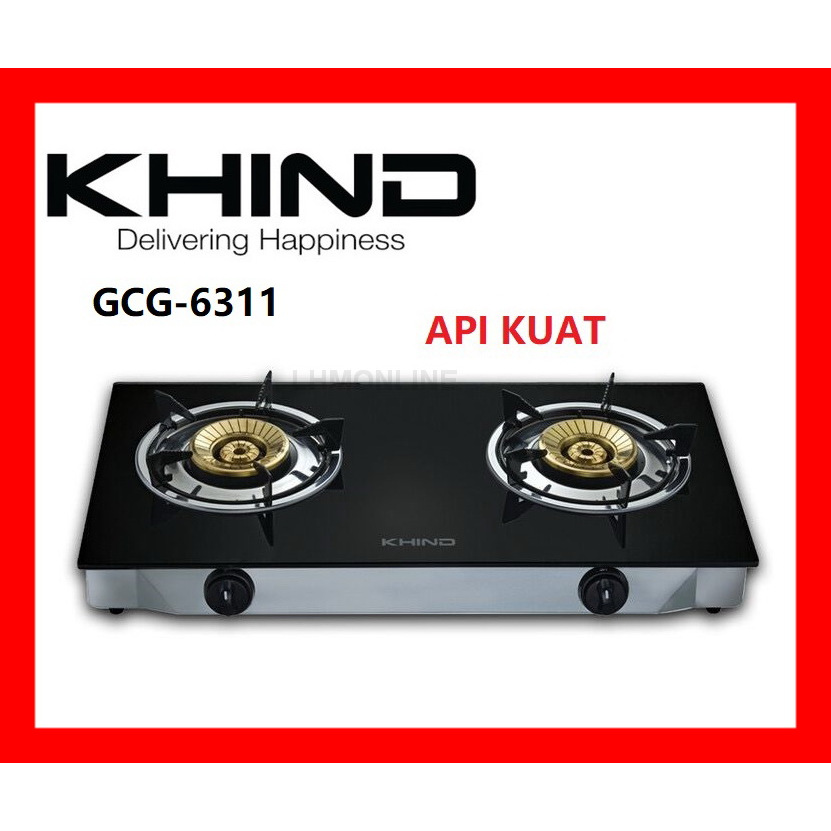 KHIND / Midea / DAWA Tabletop Glass Top DAPUR Gas Stove MGC829G / MGST211G / GCG6311 Shopee