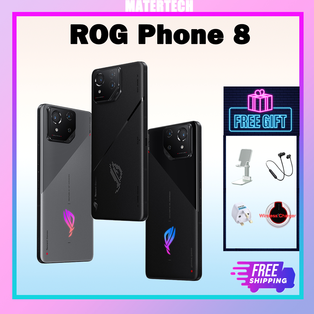 Asus Rog Phone 8 Pro Rog Phone 8 Snapdragon 8 Gen 3 165hz Ltpo Amoled 65w Fast Charging Rog 2507