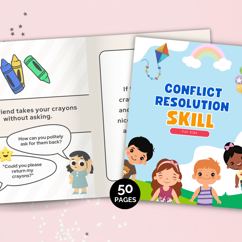 [PDF] Conflict Resolution Skill Cards for Kids, Skill Cards for Teacher ...