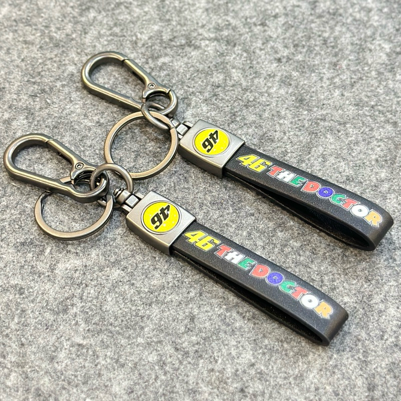 Racing Key Holder Valentino Rossi 46 The Doctor Yamaha Motogp Keychain Shopee Malaysia