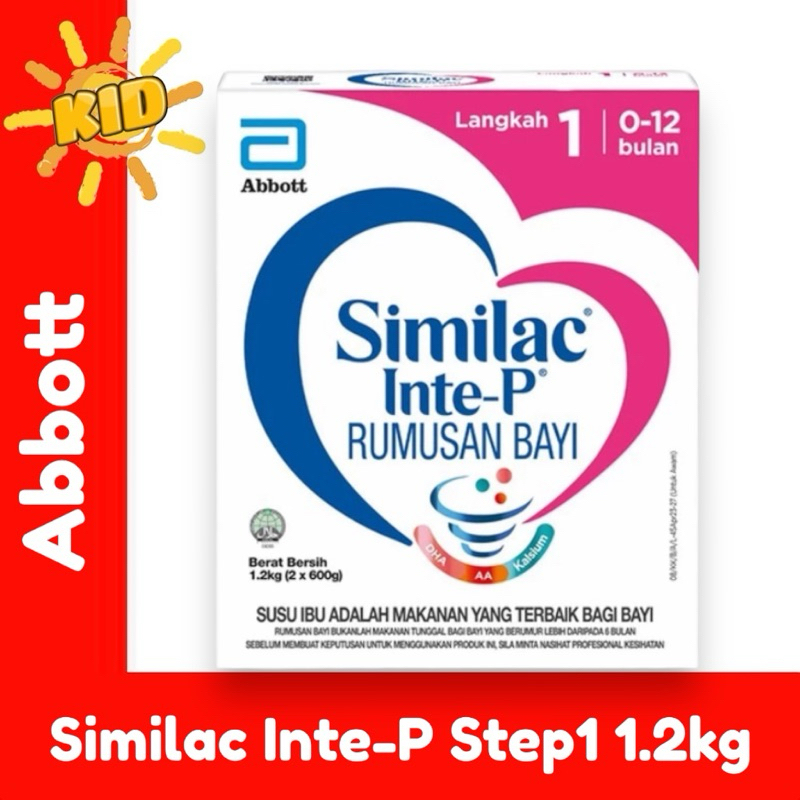 Similac Inte-P Step1 (0-12M) 1.2kg Exp:06/2026 | Shopee Malaysia