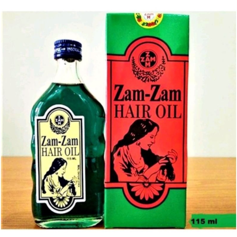 ZamZam HAIR OIL 115 ml Shopee Malaysia