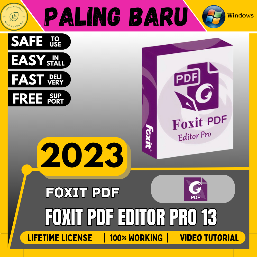 🔥 Foxit Pdf Editor Pro 2023 🔥 PC Laptop Edit PDF , Put Signature