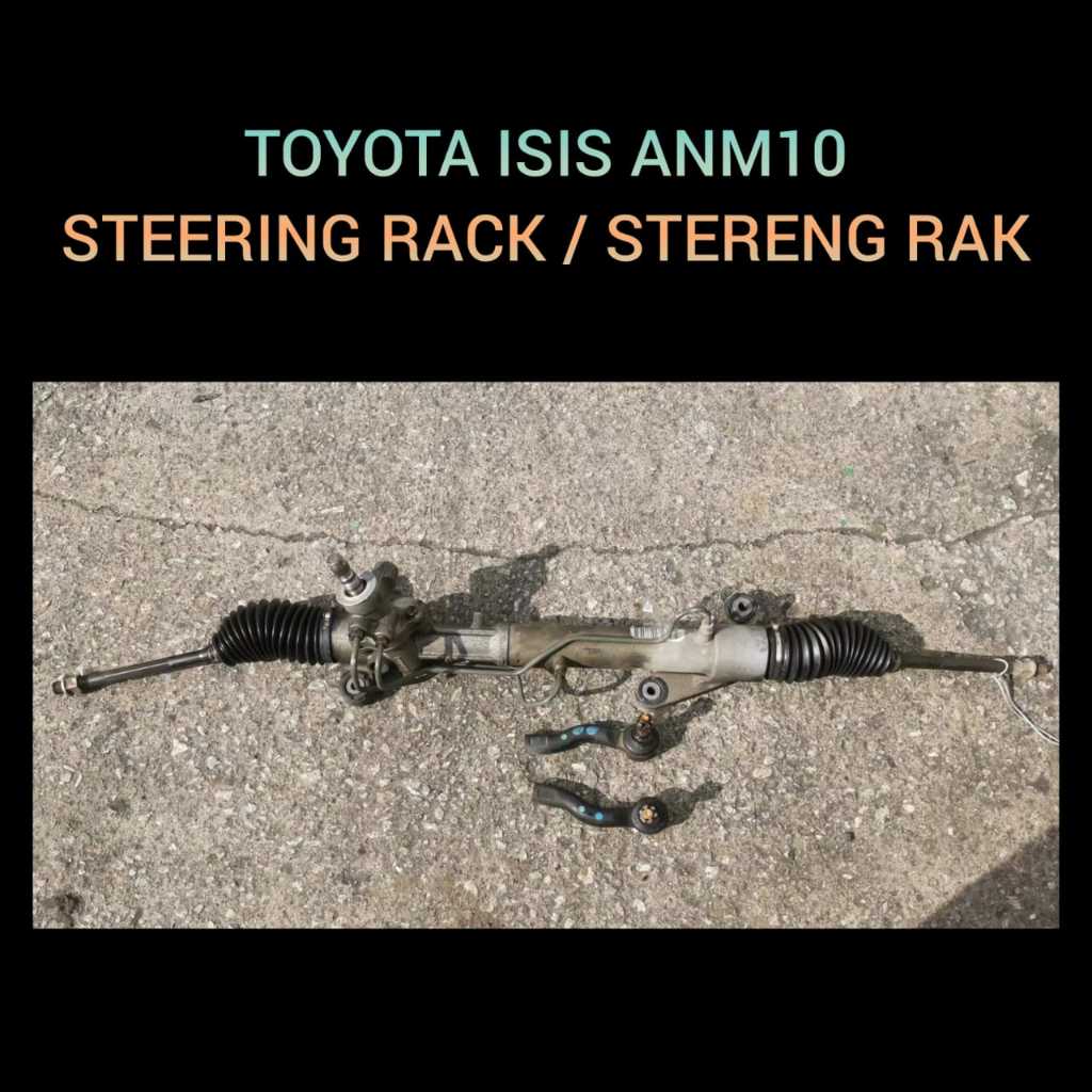 🇯🇵🇯🇵 Steering Rack / Stereng Rak Toyota Isis ANM10 2004 - 2017 Power ...