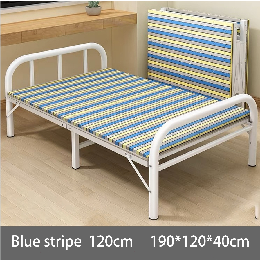 AMY/Foldable Bed Lipat Frame Portable Office Bed Katil Single Besi ...