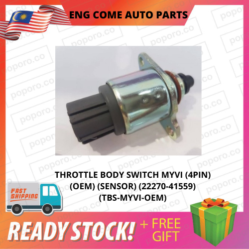 PERODUA MYVI/ ALZA THROTTLE BODY SENSOR (4PIN) (OEM) (IDLE LINK VALVE