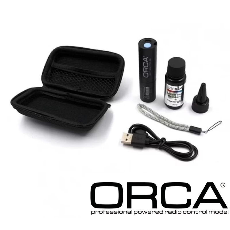 ORCA LEXAN BODY REINFORCE & REPAIR GLUE W/ UV EMITTER SET WITH UV ...