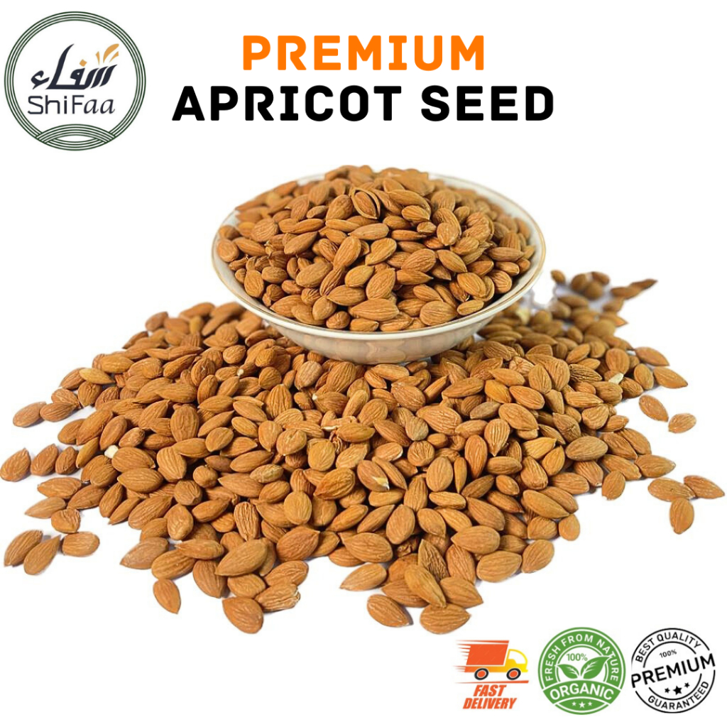 Apricot seeds /biji aprikot -1kg,500g,250g | Shopee Malaysia