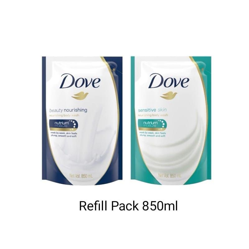 Dove Body Wash Refill Pack 850ml Shopee Malaysia