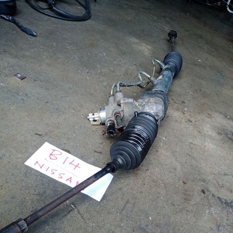 nissan b14 stering rack used part japan | Shopee Malaysia