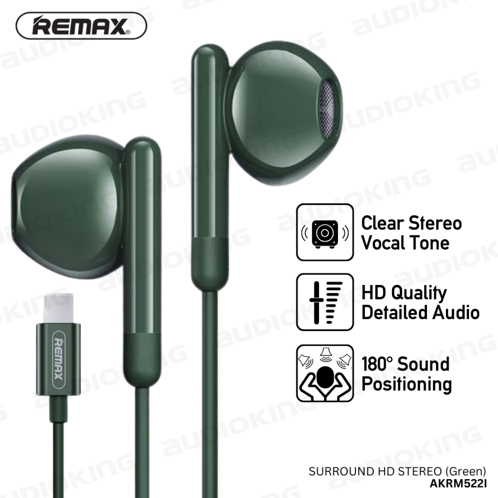 REMAX Earphone Original Earphone Bass Earphone Stereo Earphones Bass ...