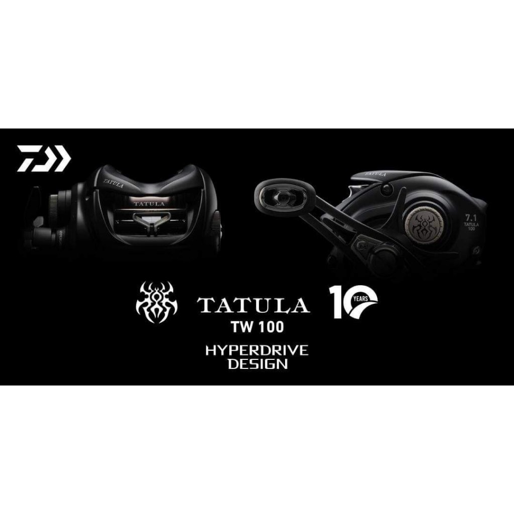 24 Daiwa Tatula TW 100 Baitcasting Reel