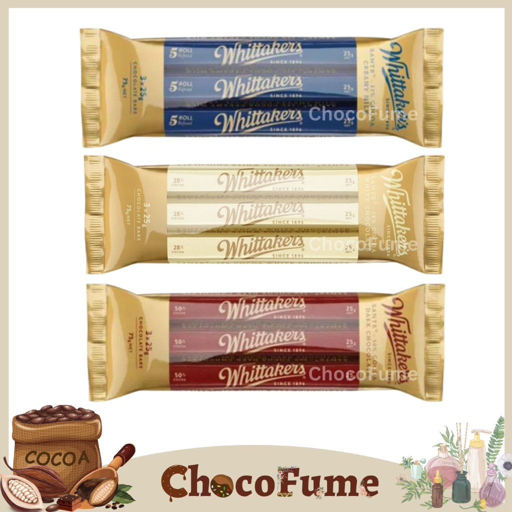 Coklat Whittaker's Sante Bar Chocolate 75g (3x25g) | Shopee Malaysia