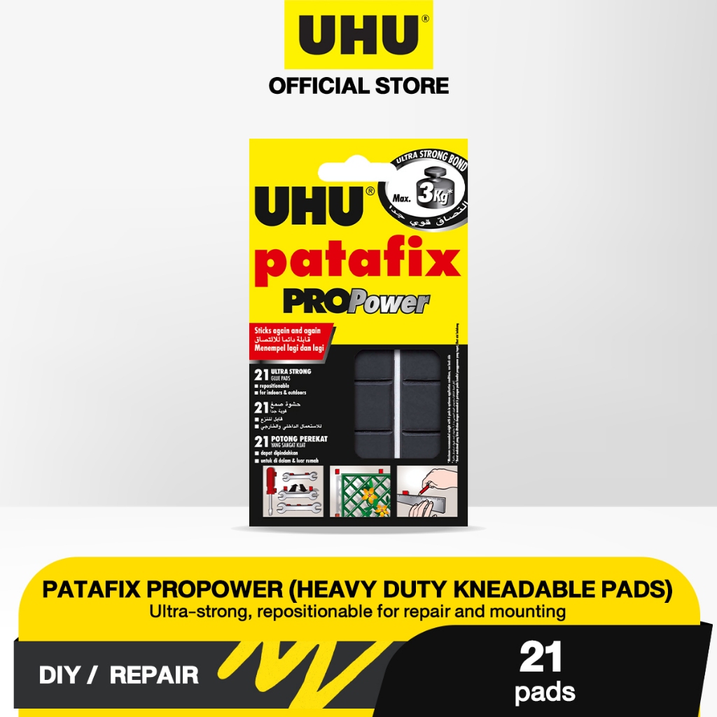 UHU Patafix White 80 pcs - Adhesive Rubber