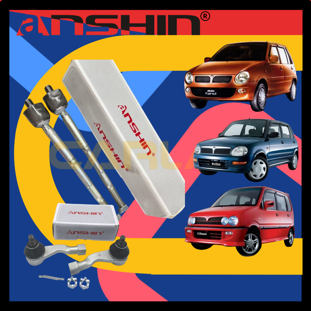Anshin Japan Rack end Tie Rod End Kancil Kelisa Kenari Viva 4504787780