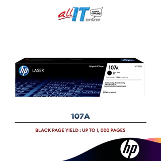 HP 107A Laser Toner Cartridge Black W1107A | HP Laser 100 series HP Laser MFP 130 series