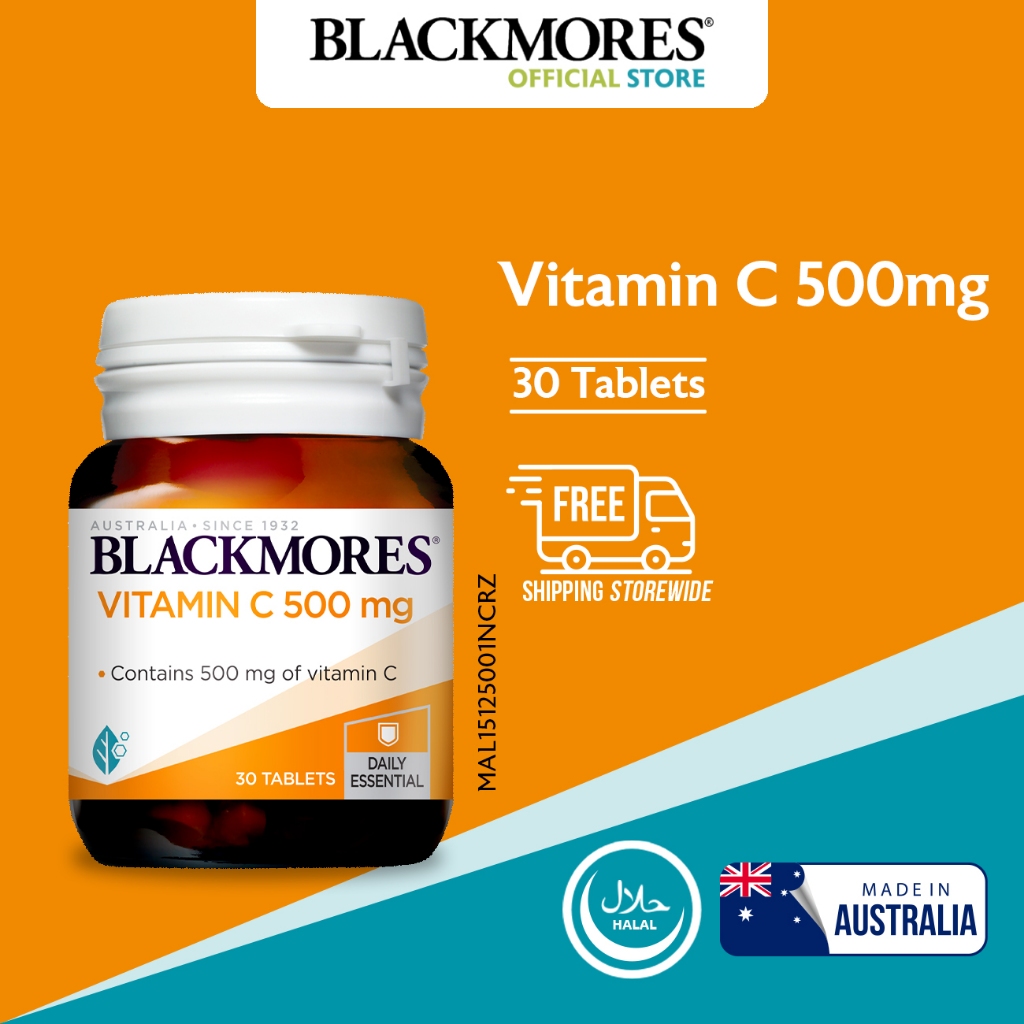 Blackmores Vitamin C 500mg 30s Helps Your Immune System Naturally