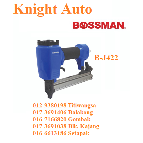 Bossman Air Narrow Crown Stapler / Air Medium Crown Stapler (B-J422 / B ...