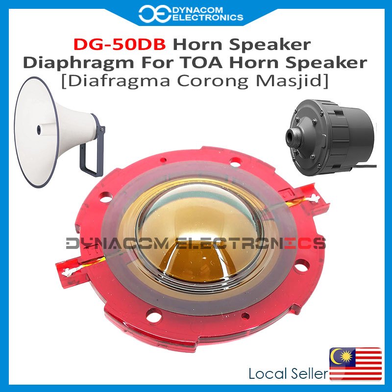 Speaker clearance diaphragm replacement