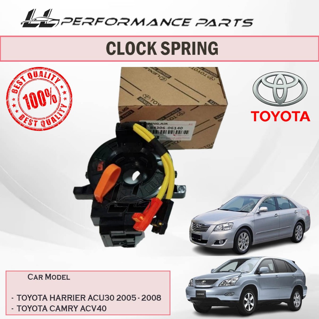 Toyota Harrier ACU30 2005-2008 / Camry ACV40 2 Airbag Spring Cable ...