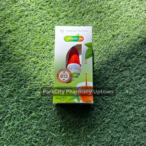 HS Stevia Natural Drops with Vitamin B12 Artificial Sweetener 10ml ...