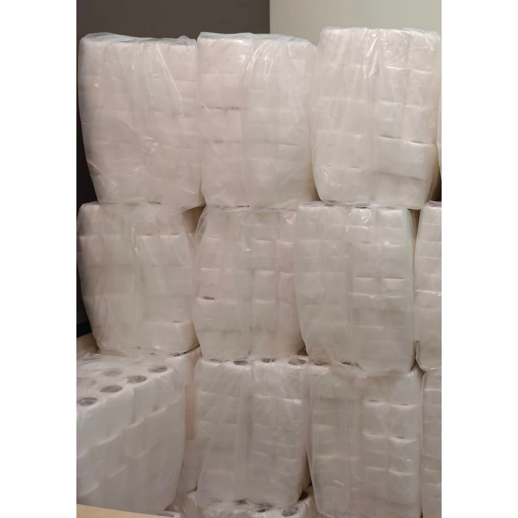 (100 ROLLS/BUNDLE x 130 SHEETS) Economy Toilet Roll Tissue Paper 2- Ply ...