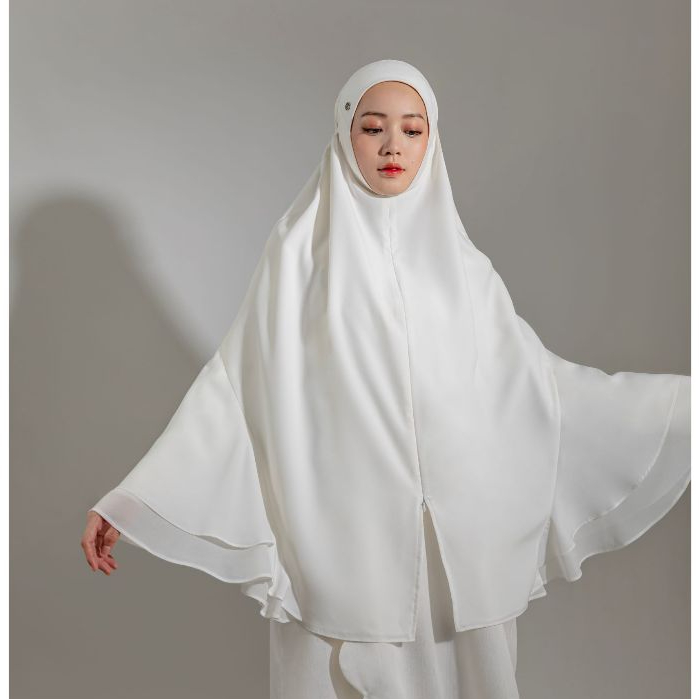 Mini Telekung ARJANA Lily in White | Shopee Malaysia