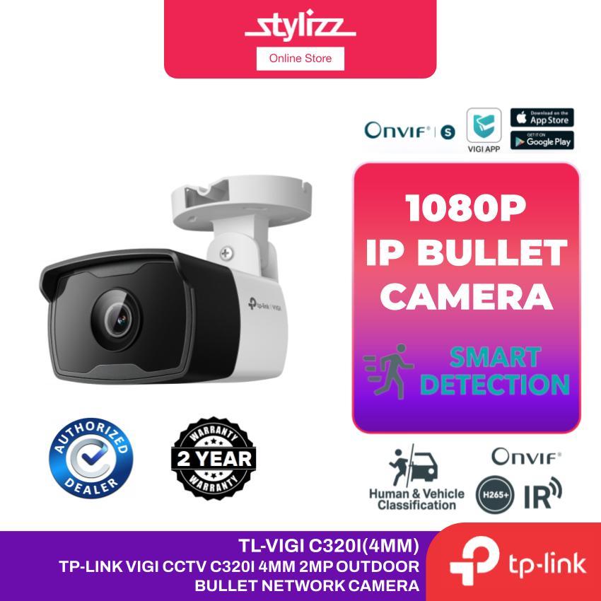 TP-Link 2MP CCTV VIGI C320I Full-HD Outdoor IR Bullet Wired IP Network ...