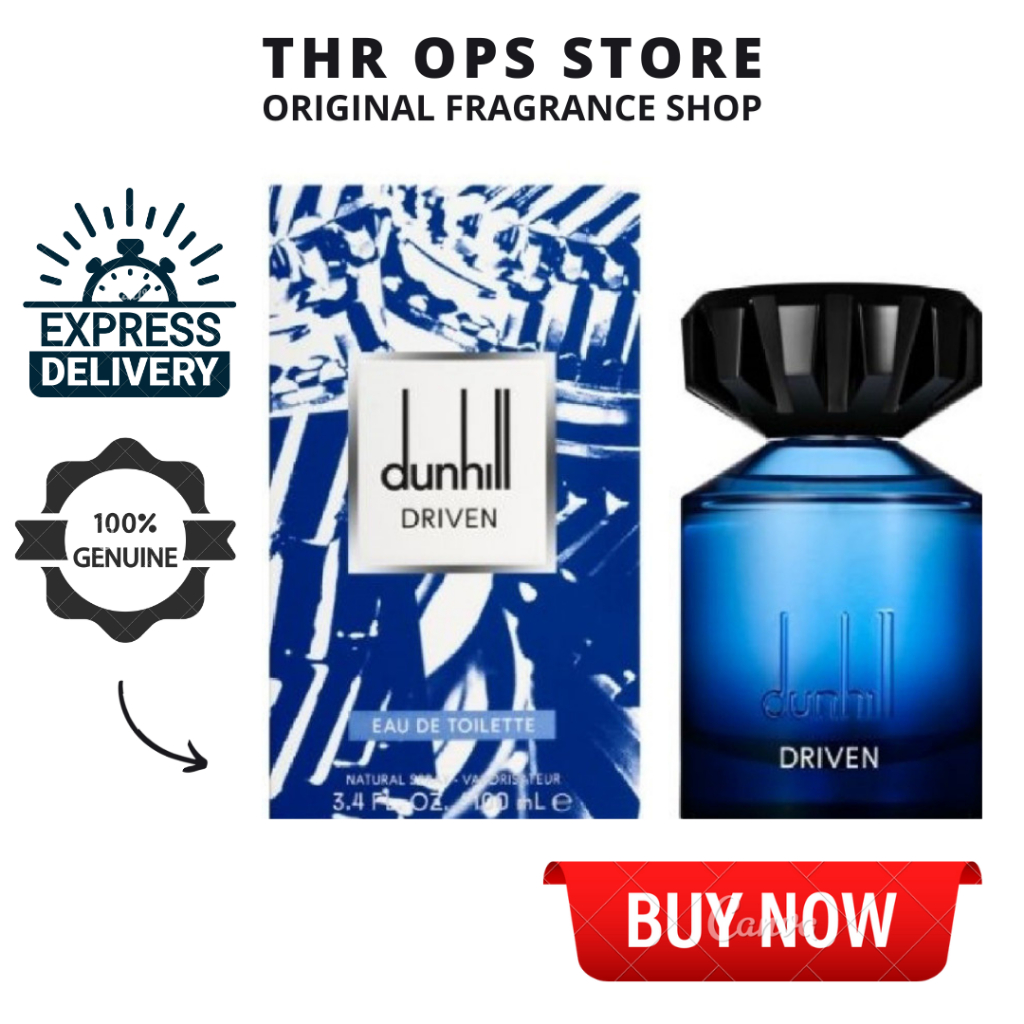[100% Original] Dunhill Driven Blue EDT Perfume (100ml) | Shopee Malaysia