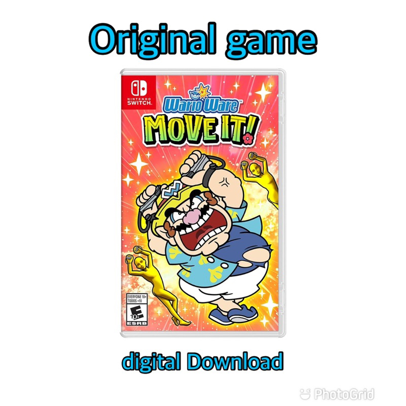 Nintendo Switch warioware move it! *digital* switch wario ware move it ...