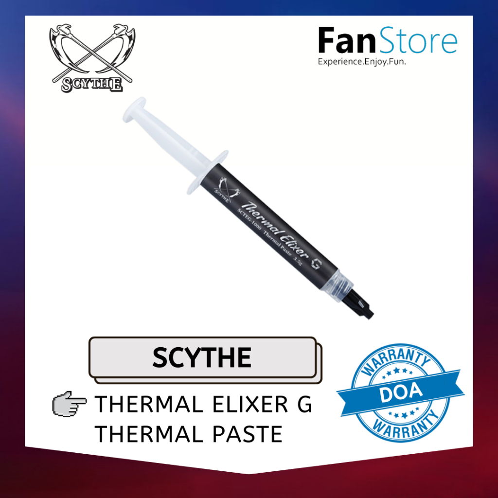 FANSTORE SCYTHE Thermal Elixer G CPU High Performance Thermal Paste 3.5g Shopee Malaysia