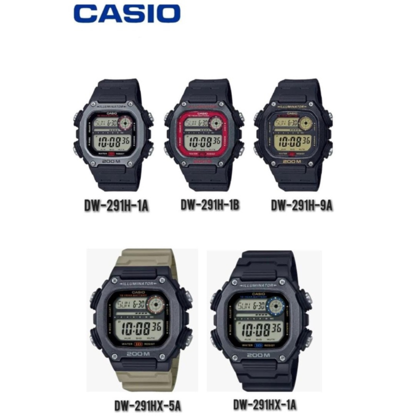 Casio illuminator cheap set alarm