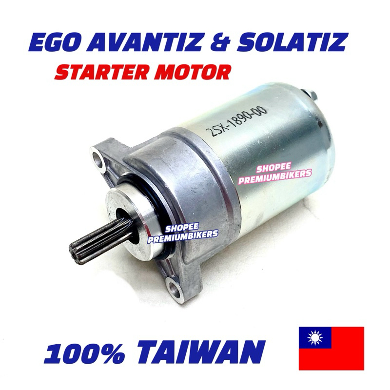 AVANTIZ EGO STARTER MOTOR EGO SOLARIZ STARTOR MOTO TAIWAN | Shopee Malaysia