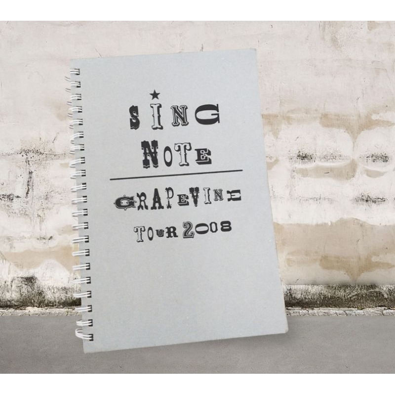 🌟DEC21 新品初登场‼️JROCK-GRAPEVINE : TOUR 2008/SING NOTE PAMPHLET-(💯 ...