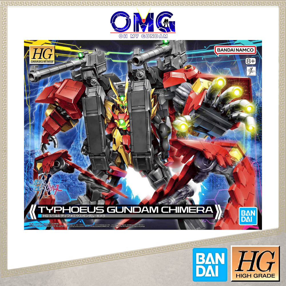 Bandai HG 1/144 Typhoeus Gundam Chimera 65725 Build Metaverse Large  Aircraft Typhoeus Plamo Gunpla OMG