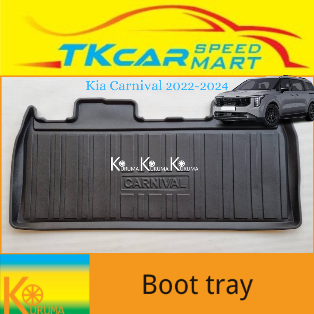 [READY STOCK] KIA CARNIVAL 2022-2024 4 TH GEN ( KURUMA ) RUBBER TPO ...