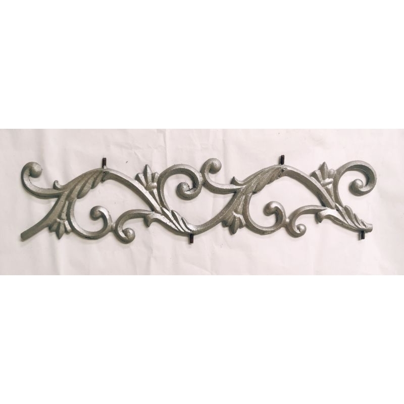 WROUGHT IRON ALUMINUM GATE FLOWER / GATE/ BUNGA ANTIK / M217 | Shopee ...