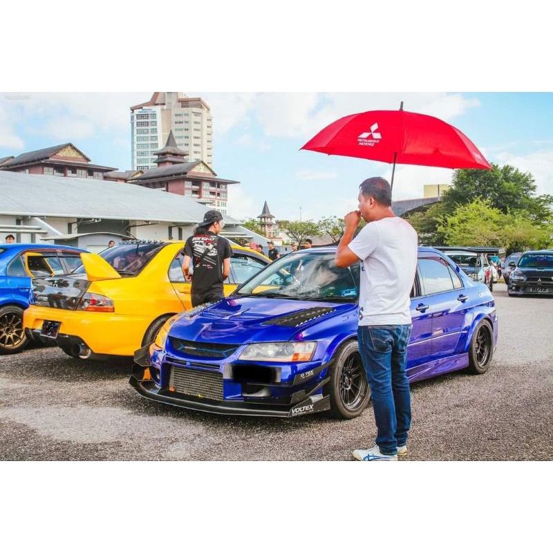 Payung RalliArt Merah umbrella | Shopee Malaysia