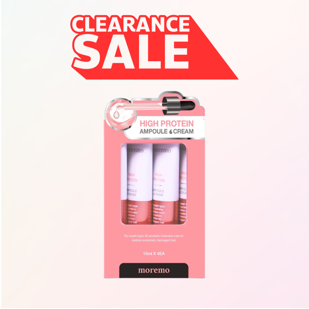 [CLEARANCE] Moremo High Protein Ampoule Cream [SHORT EXPIRY] Shopee
