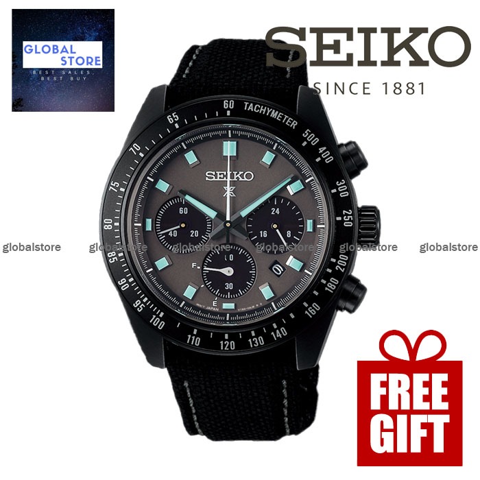 Seiko SSC923P1 Prospex Speedtimer Black Series ‘Night Vision’ Solar ...