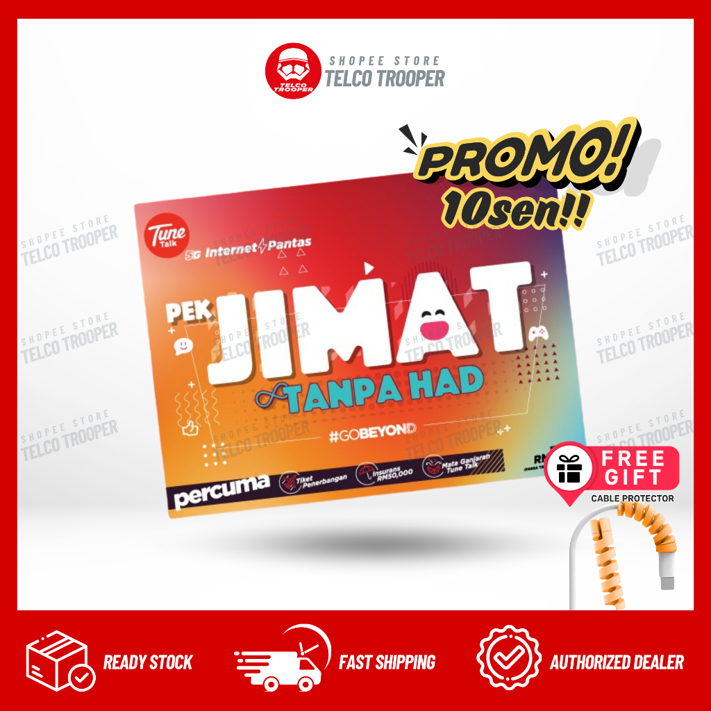 TuneTalk Simkad Epik Plan 350GB New Unlimited Simcard 2024 | Shopee ...